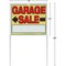 Sunburst Systems Sign Garage Sale 14 in x 22 in with Bracket 10-Pack 3905 - alternate 2